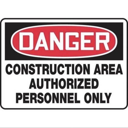 Accuform OSHA DANGER SAFETY SIGN CONSTRUCTIO MCRT133VS MCRT133VS